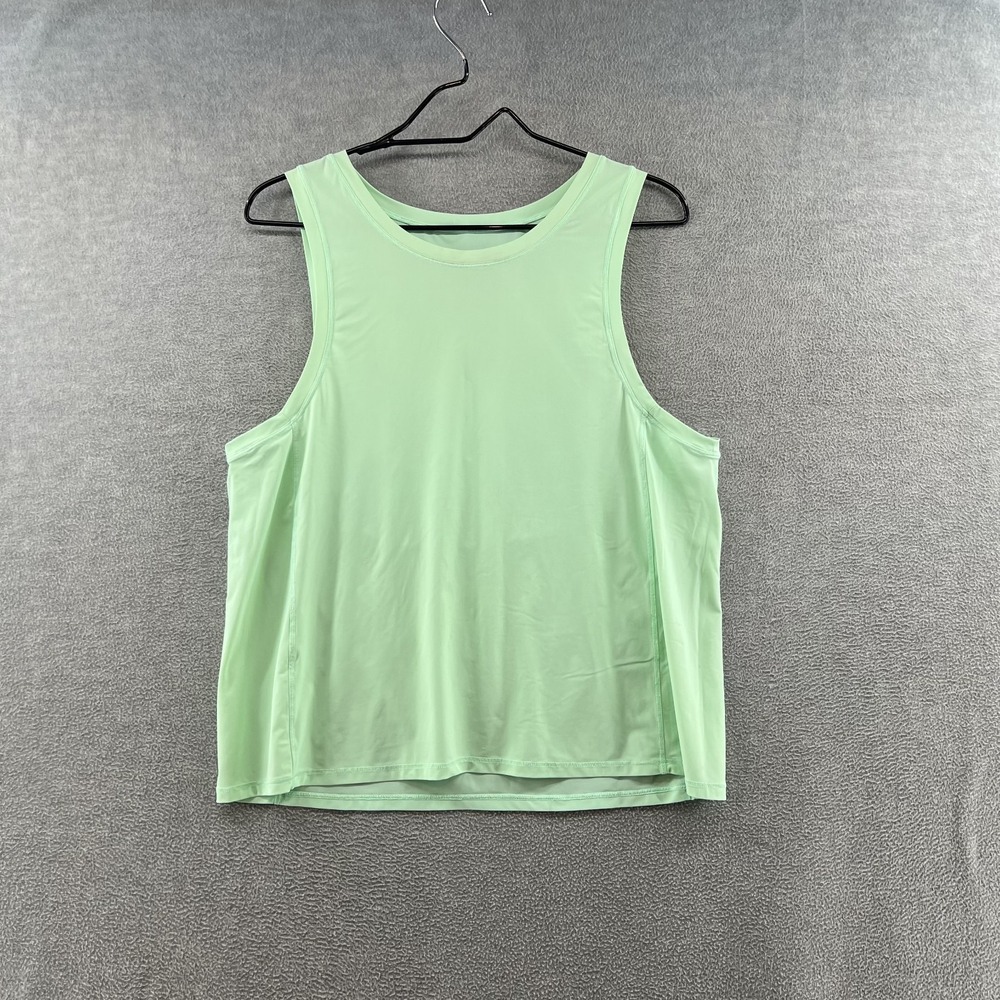 Lululemon womens size 10 mint green athletic gym workout tank top